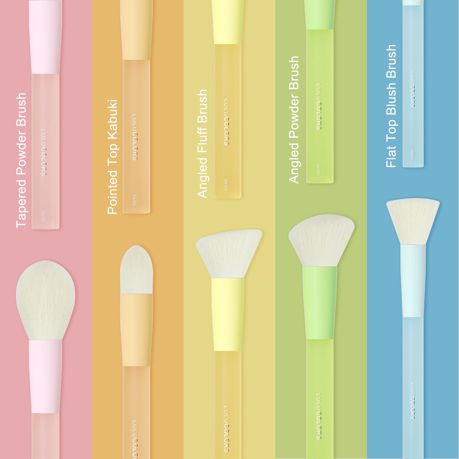Makeup Brushes 5pcs Face Brush Set