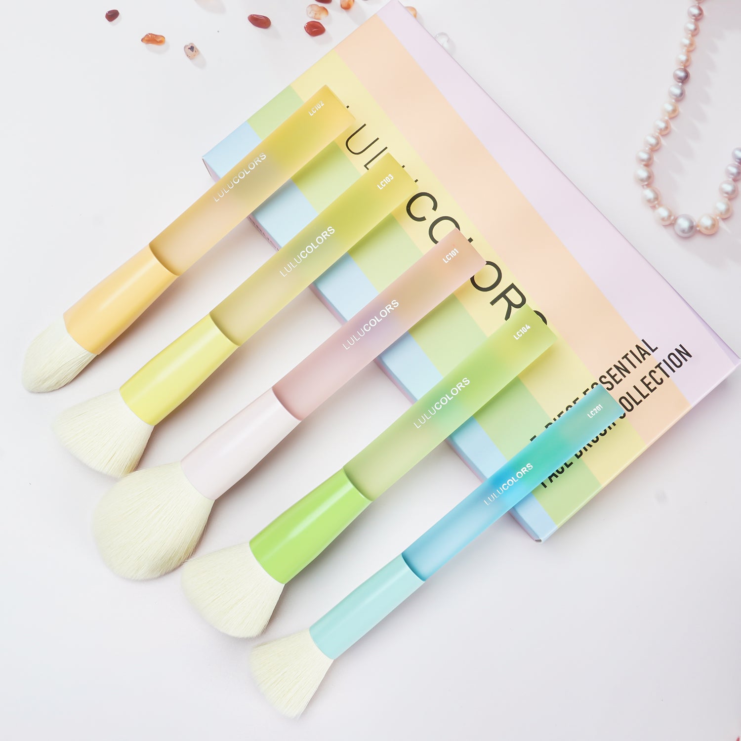 Makeup Brushes 5pcs Face Brush Set